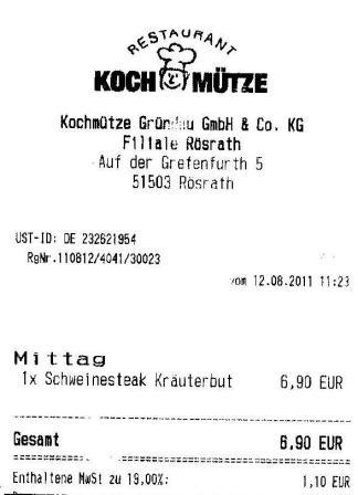 avsr Hffner Kochmtze Restaurant
